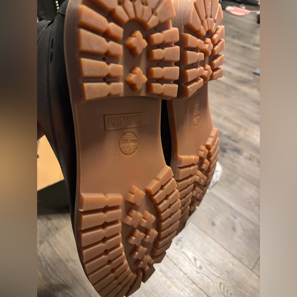 Timberland Premium Waterproof Boot Black Full Grain Mens 13 TB 0A2GFR 001 - Picture 6 of 12